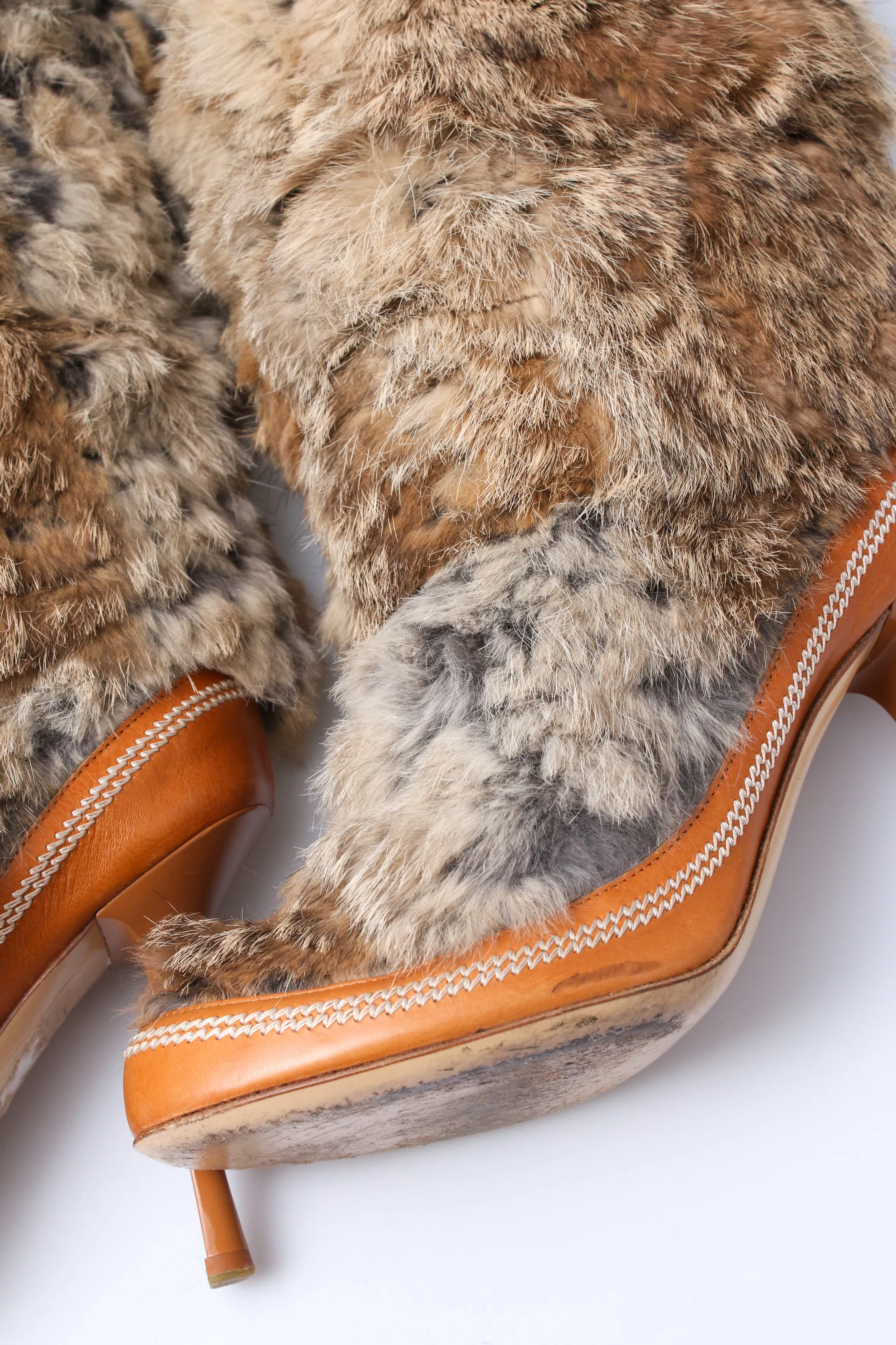 Dior Rabbit Fur Boots