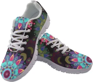 Jeiento Walking Shoes for Men Women Fashion Lightweight Breathable Running Shoes Sport Athletic Tennis Shoes