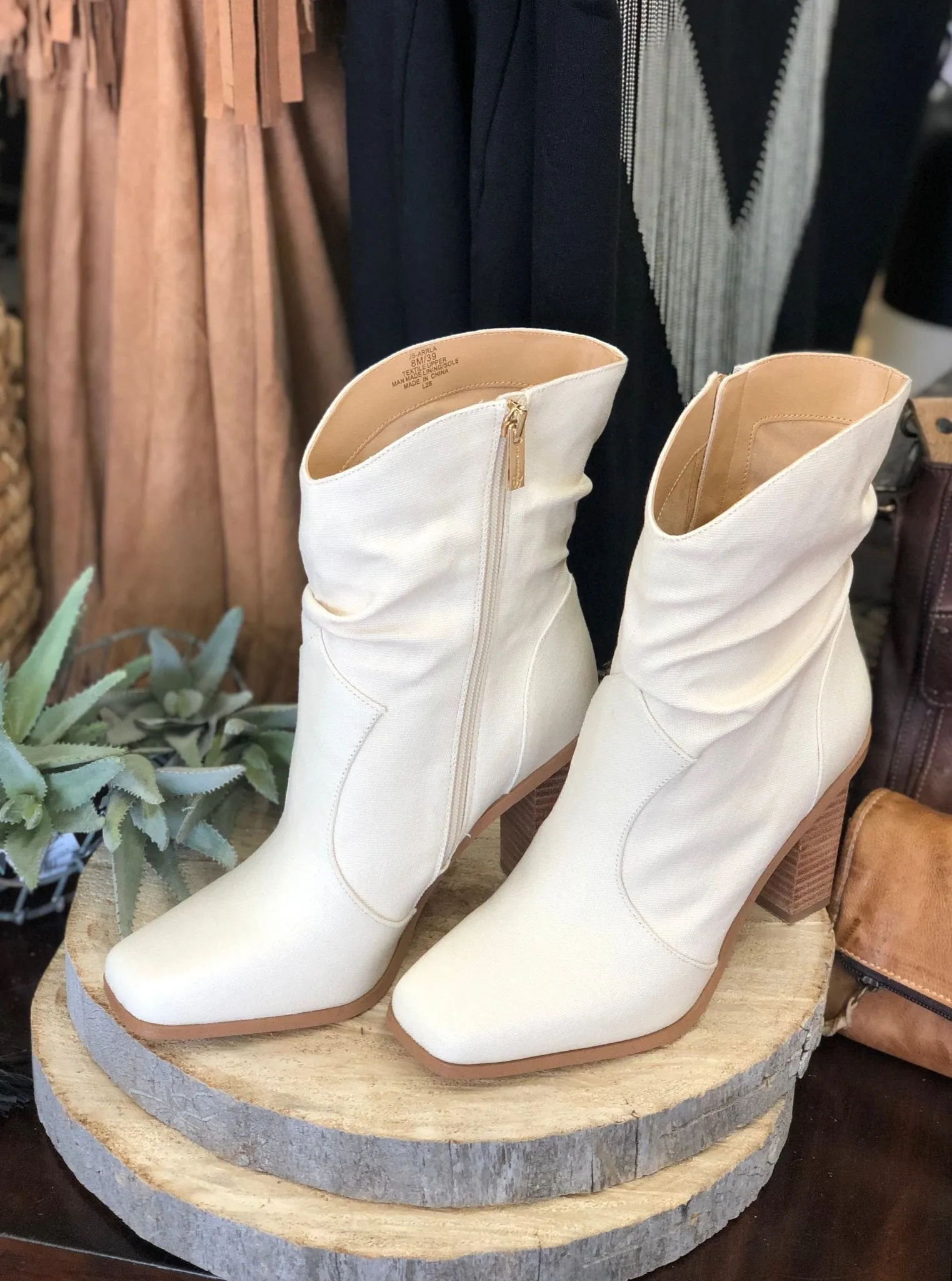 Jessica Simpson Natural Arrla Bootie