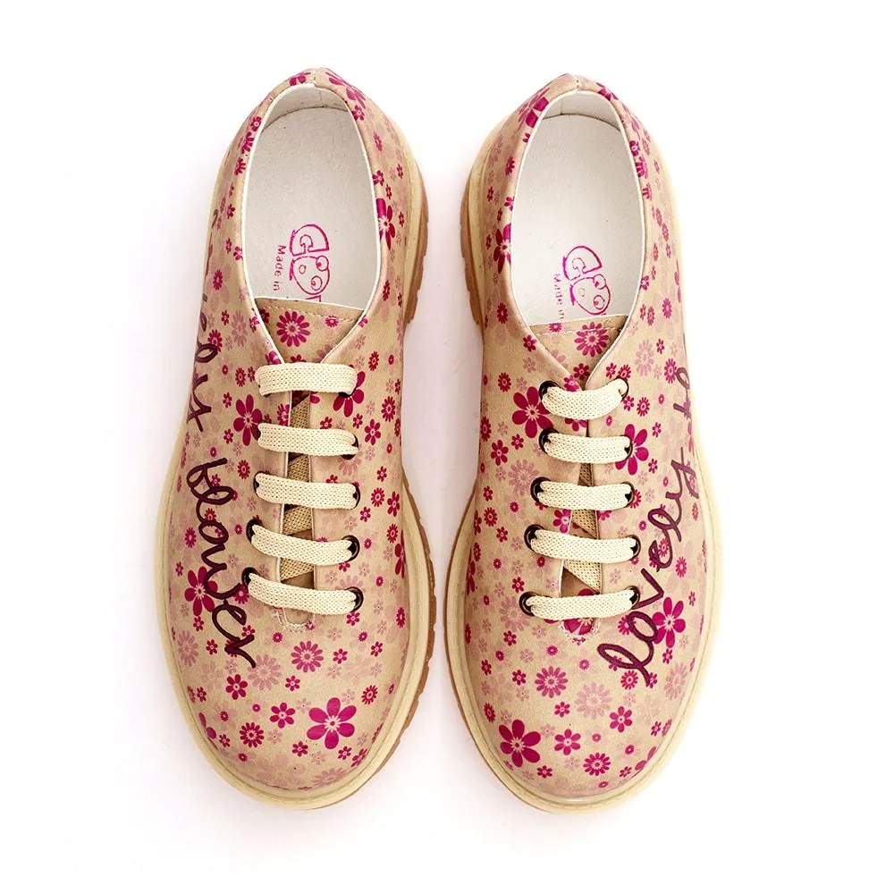 Lovely Flower Oxford Shoes TMK6505