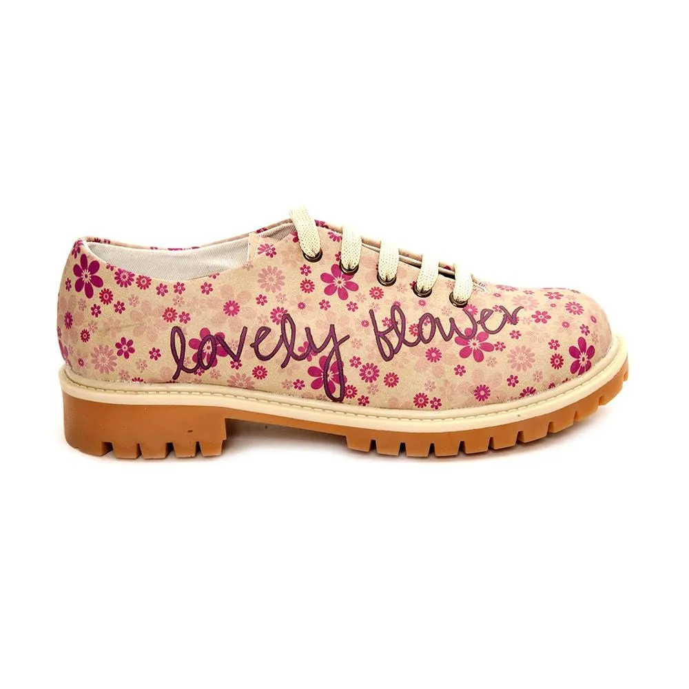 Lovely Flower Oxford Shoes TMK6505
