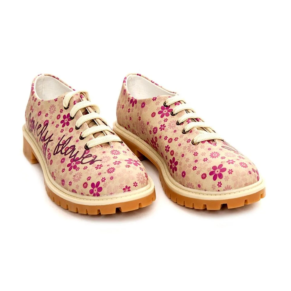 Lovely Flower Oxford Shoes TMK6505