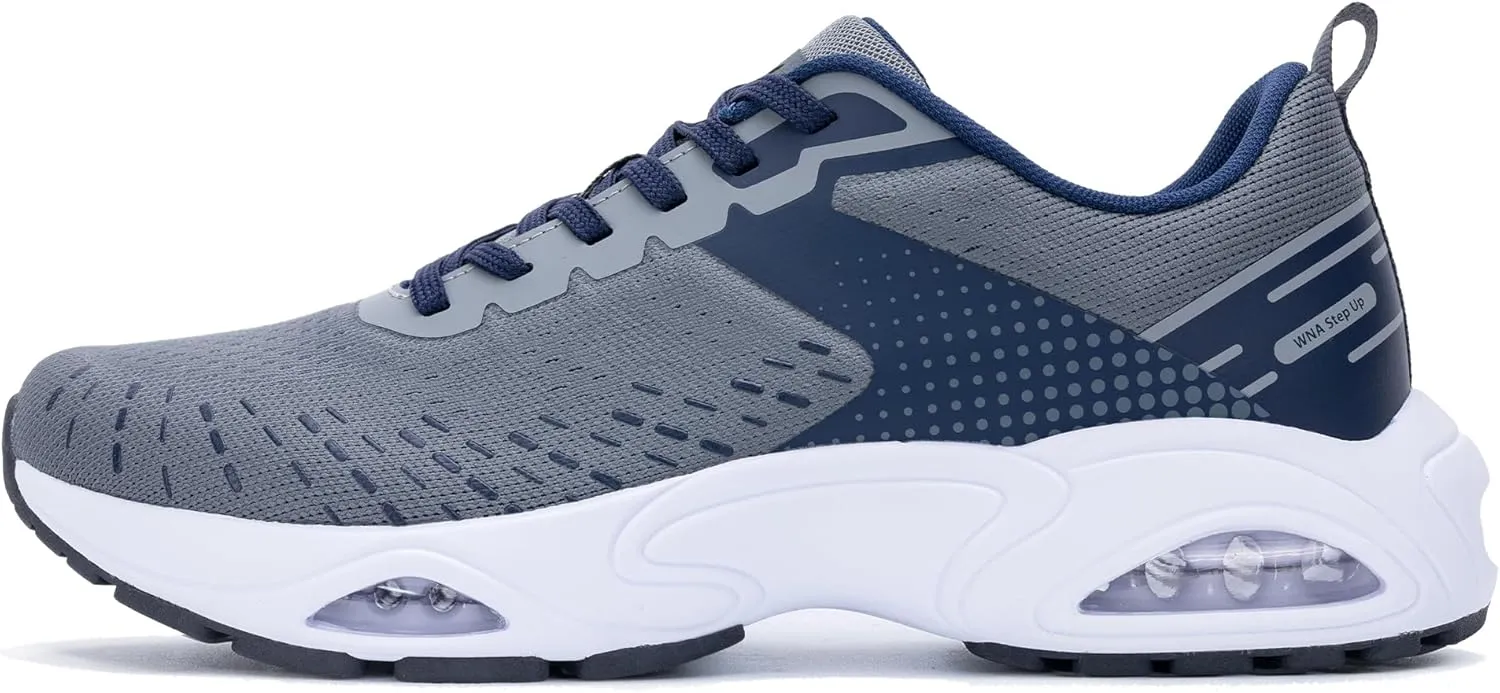 Men's Air Runnning Shoes Walking Tennis Fashion Sneakers Breathable Comfortable Gym Jogging Sports Athletic Footwear US 7-13