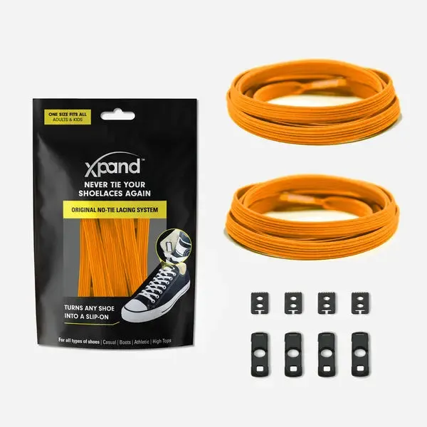 Xpand Shoe Laced Flat  The Ultimate No-Tie Lacing System