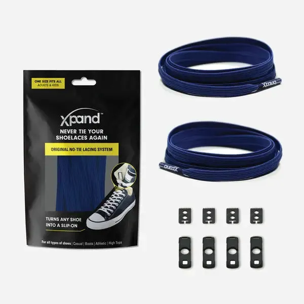 Xpand Shoe Laced Flat  The Ultimate No-Tie Lacing System